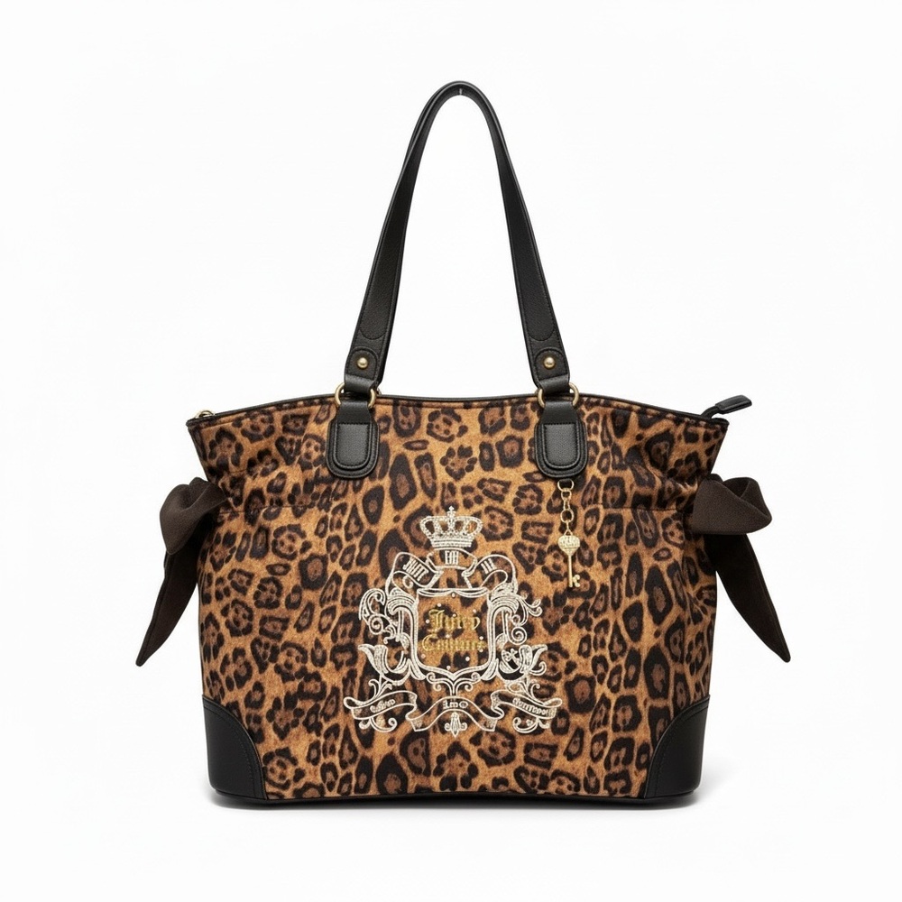 Juicy Couture Natural Chocolate Juicy For All Tote